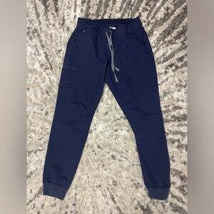 Navy Blue FIGS Scrub Pants TALL